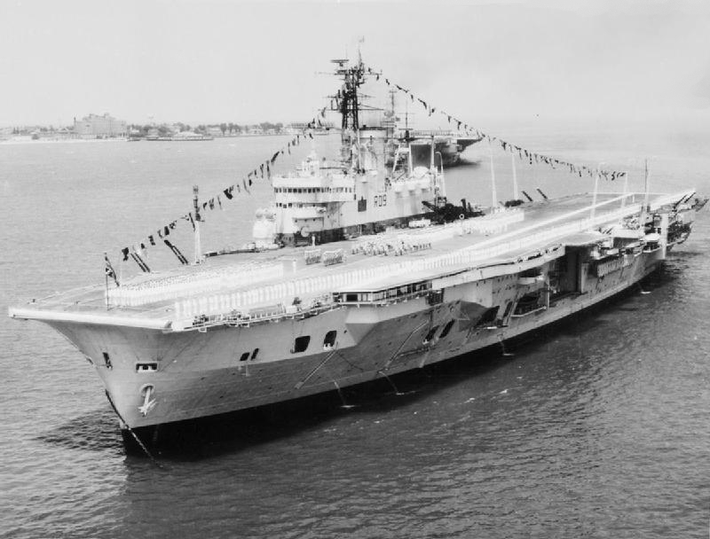 Philip E. West/フィリップ ウエスト「HMS Ark Royal」 リトグラフ 額